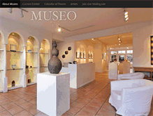 Tablet Screenshot of museo.cc